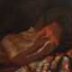 Great 17th century Italian painting, philosopher in his study