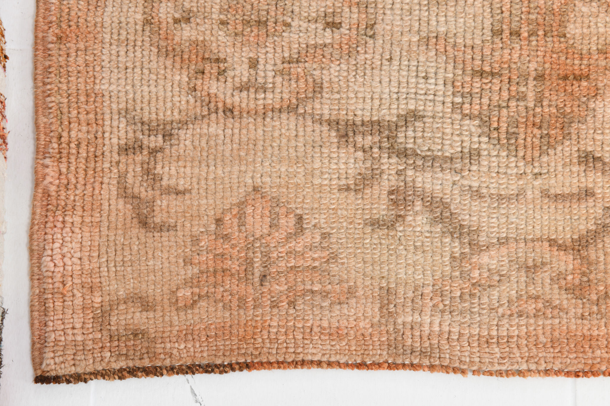Brown beige vintage rug 325x218cm