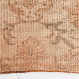 Brown beige vintage rug 325x218cm