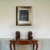 Goldfried Schalcken, The family at the concert, engraving, eighteenth century