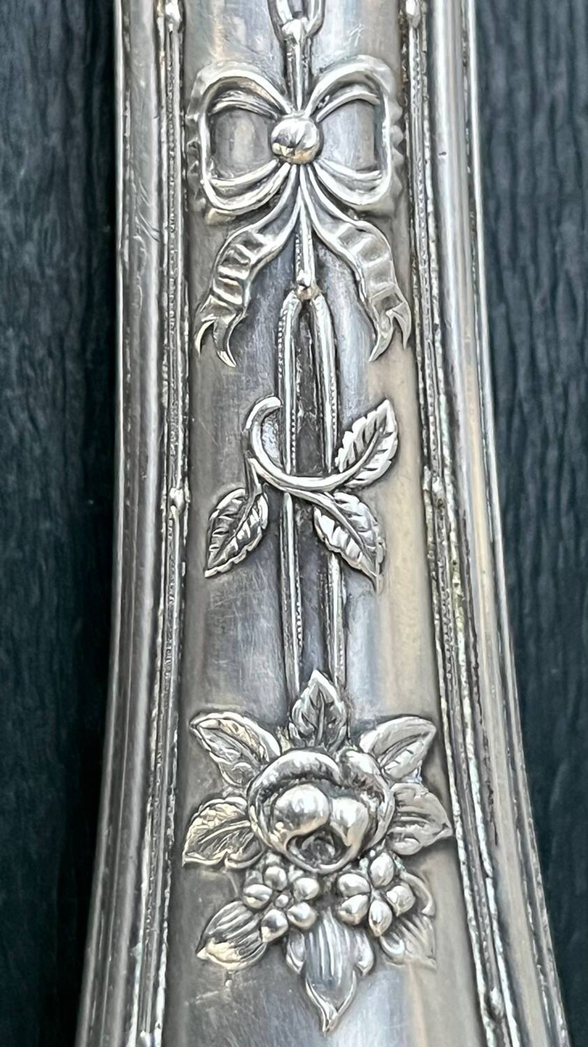 Vintage cutting service cutlery box