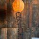 Brutalist floor lamp