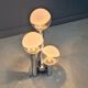 Vintage glass globe table lamp by Mazzega, 1970s