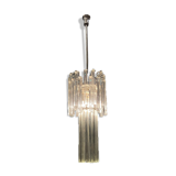 Italian Modernist Murano Glass Prism Chandelier, 1970s