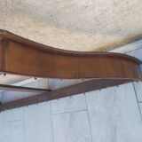 Louis Philippe bed sky in walnut