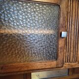 Oak sideboard kitchen glass doors