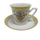 Cup with saucer, art nouveau, porcelain, Germany, 1950s