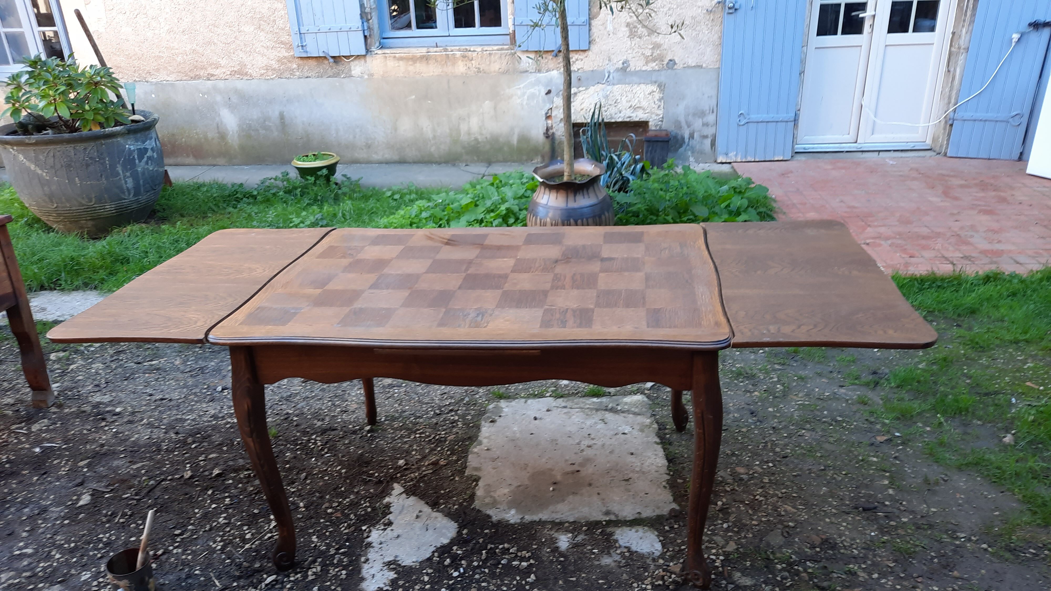 Vintage extension table