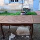 Table à rallonge vintage