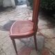 Chaise Cannes en bois sculpté style Louis XVI
