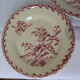 3 flat plates of Gien model Thistles 211215