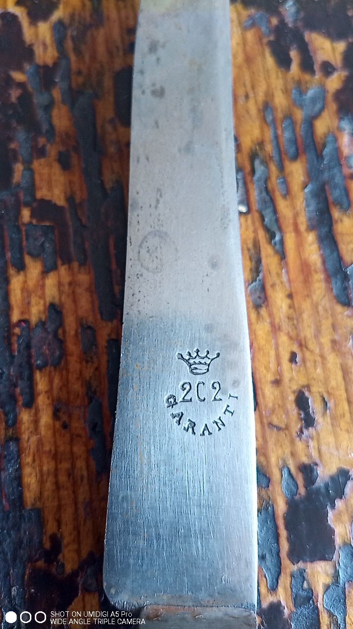 10 horn handle knives including 4 Berthier Valence - 5 logo with the crown 202