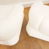 Paire de fauteuils Space Age d'Adriano Piazzesi, 1970