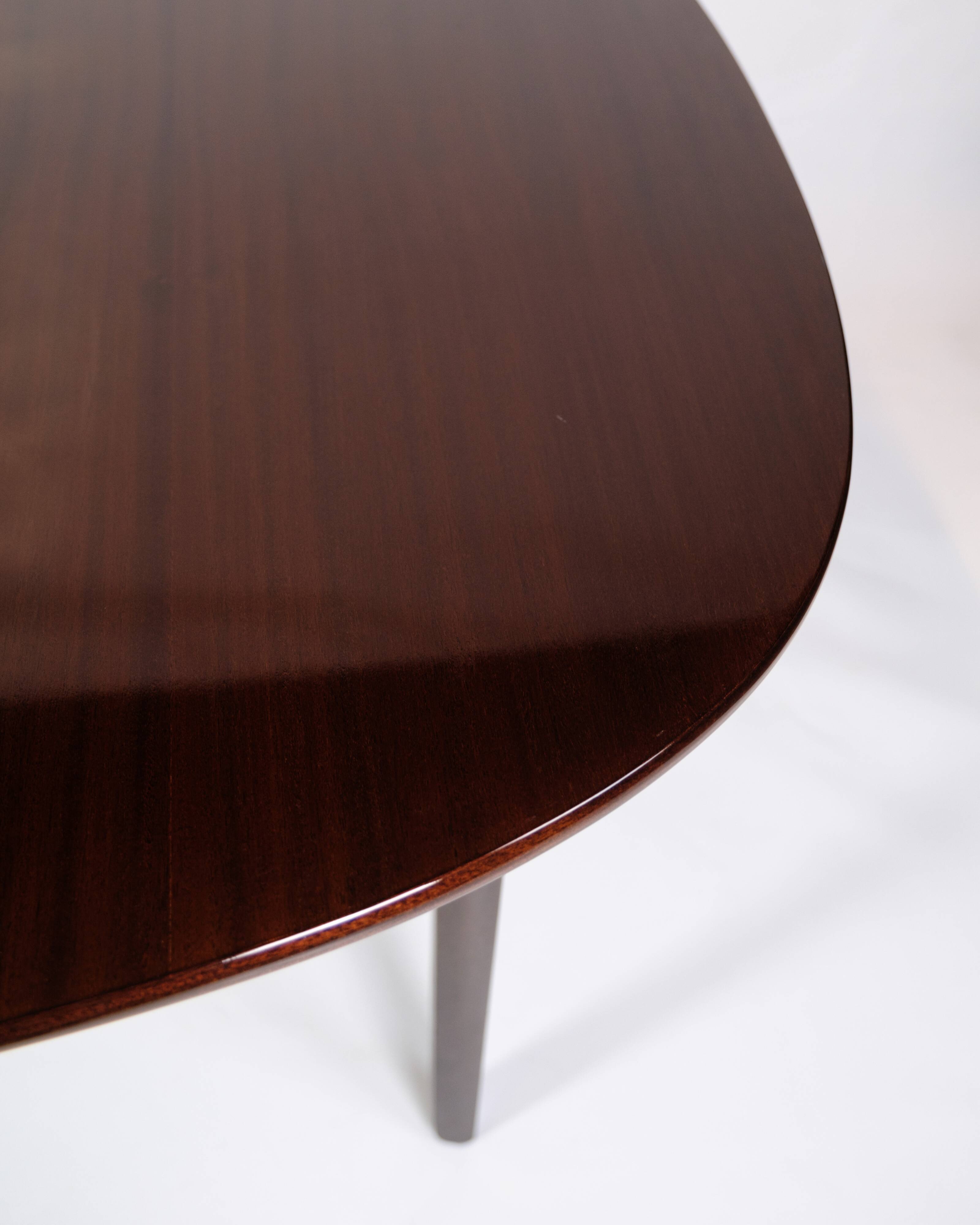 Dining Table Made In Mahogany By Ole Wanscher For P. Jeppesen From 1960s