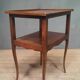 Louis XV style solid wood bedside table