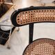 Chaise haute cannée