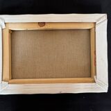 Old marine painting from the 20th century