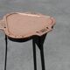 Table d'appoint Art Nouveau en métal et cuivre dans le style de Gustave Serrurier-Bovy