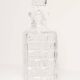 Mid-Century Transparent Crystal Carafe with Stopper, Europe, 1960s
