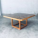 Postmodern Octagonal Square Dining Table, 1980s