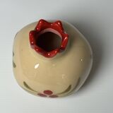 Mini Iznik ceramic Christmas vase