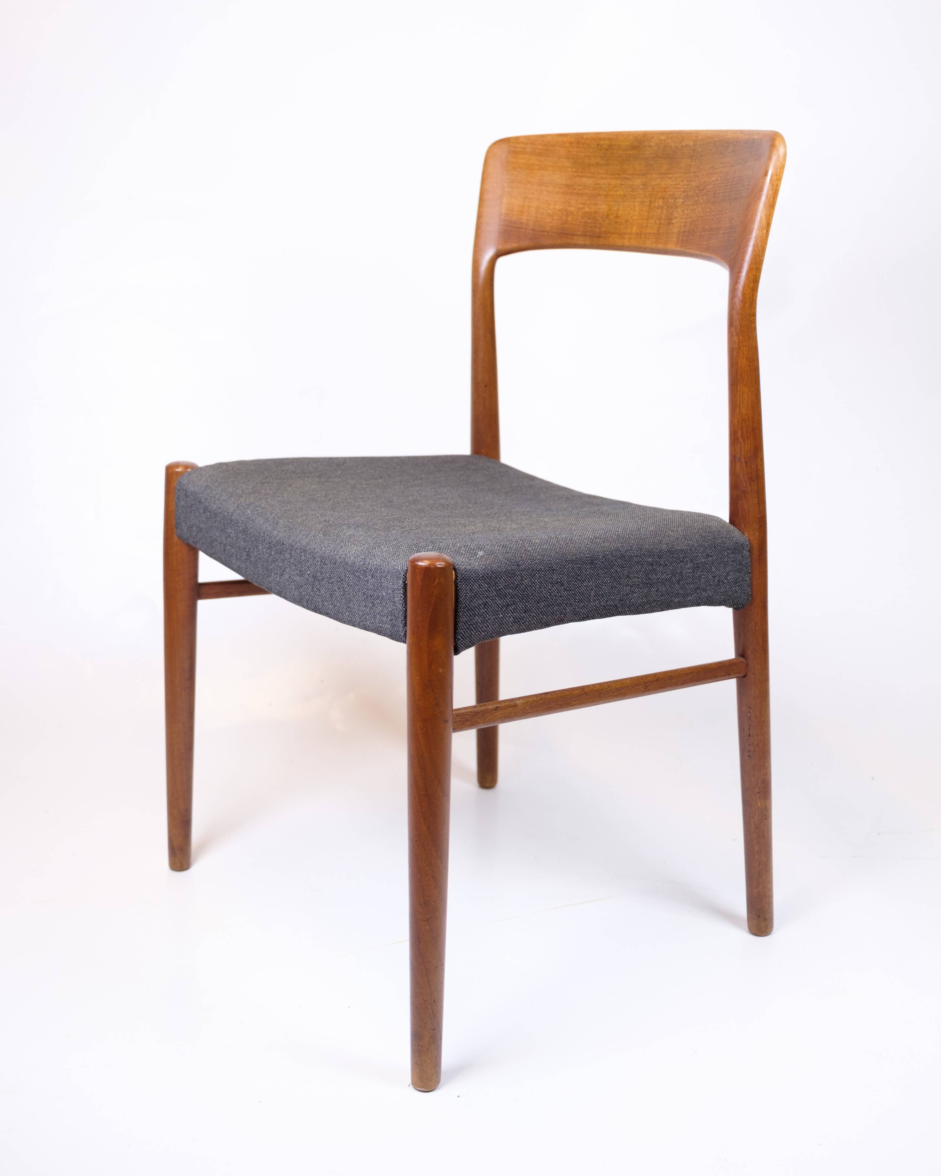 Set of eight dining chairs - Model 26 - teak - Henry Kjærnulf - K/S Korup Chair Factory - 1960s
