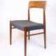 Set of eight dining chairs - Model 26 - teak - Henry Kjærnulf - K/S Korup Chair Factory - 1960s