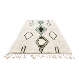 Authentic Beni Ouarain Rug 300x202 cm – Unbleached Wool