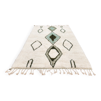 Authentic Beni Ouarain Rug 300x202 cm – Unbleached Wool