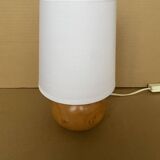 Old blond wood lamp