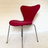 Pink chair 3107 by Arne Jacobsen