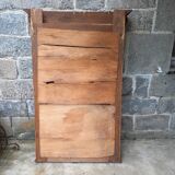 Carved wooden mirror, 168x112 cm
