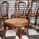 Set of 7 Thonet bistro chairs