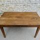 Solid wood farmhouse table 128 cm