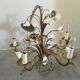 Flower wreath chandelier, 60s