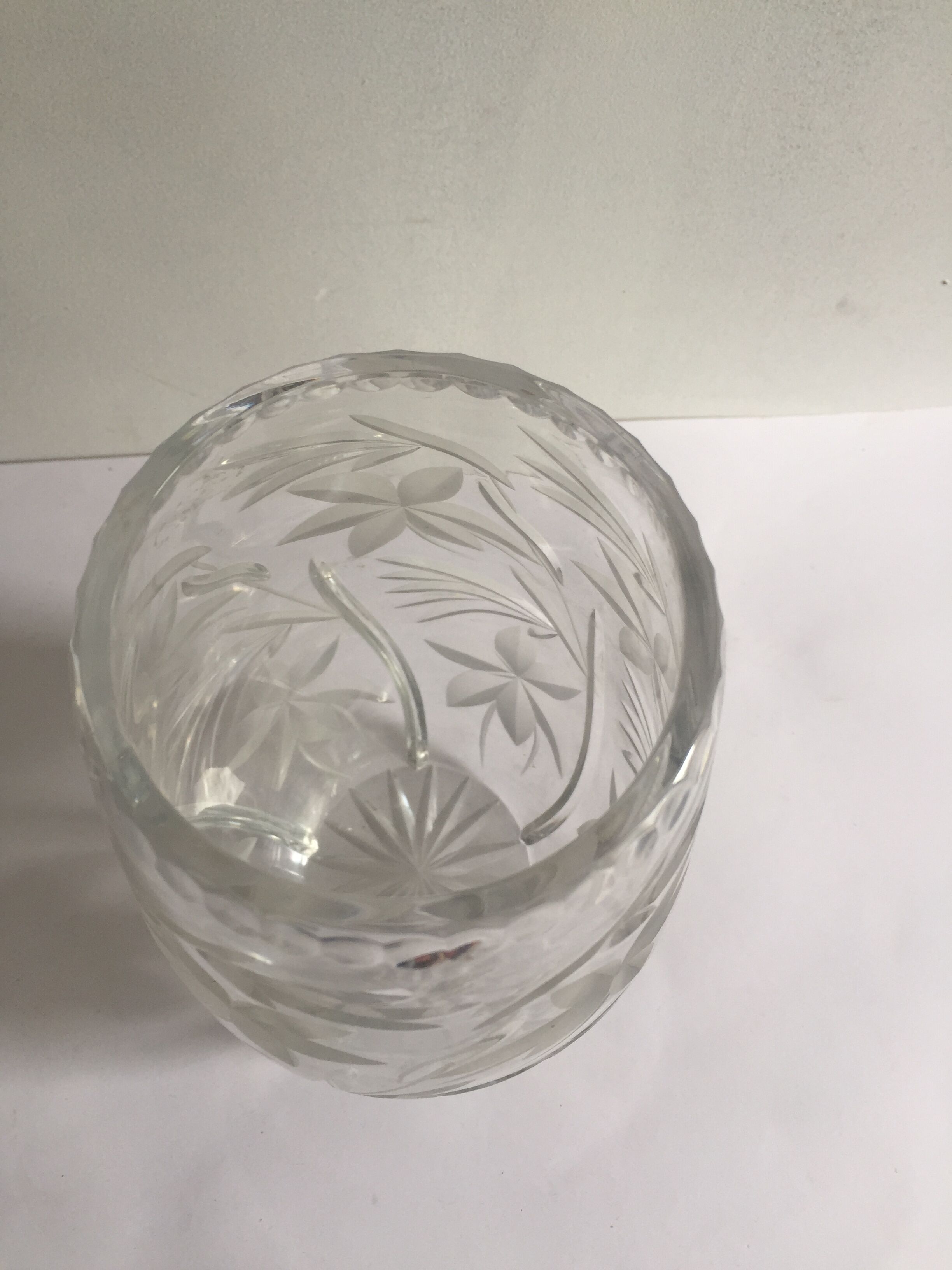 Crystal vase