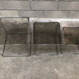 Side tables Max Sauze for Isosceles 1970