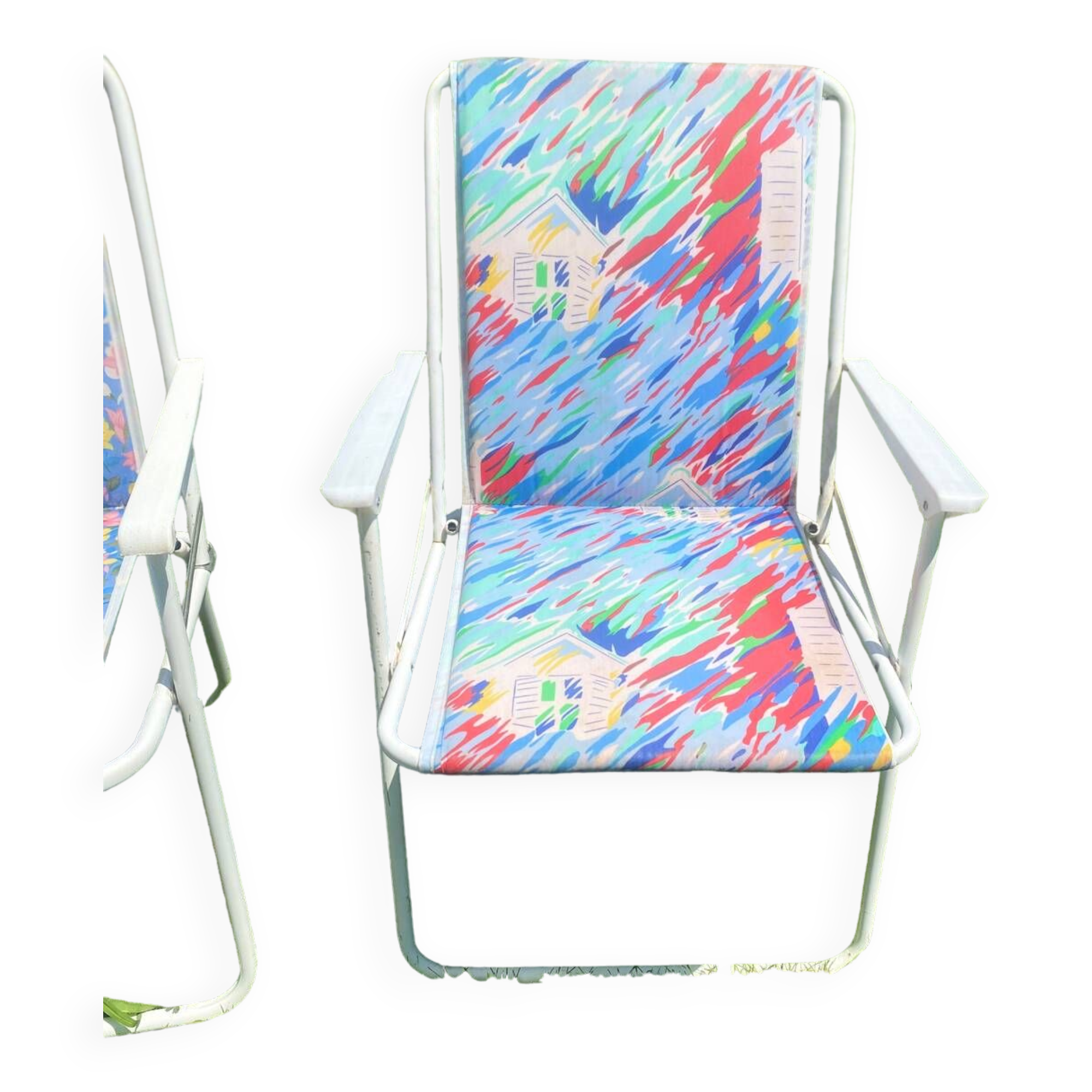 Vintage garden armchair