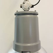 Industrial Italian Aluminium Pendant Lamp from Fael Luce, 1970s