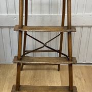 19th century library stepladder