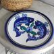 Assiette décorative murale poisson