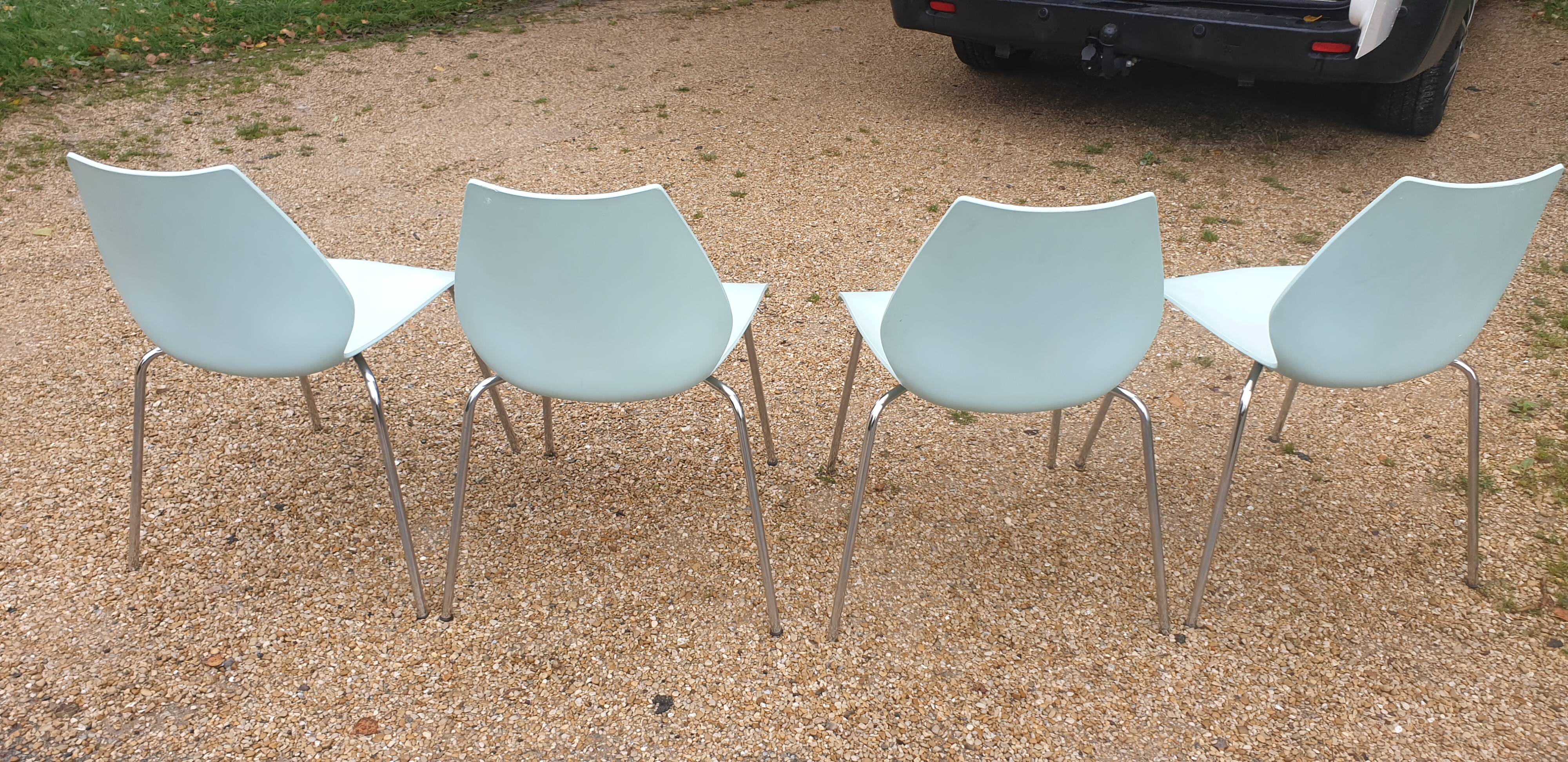 4 MAUI VICO MAGISTRETTI FOR Kartell chairs