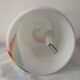 Lampe en verre Vetri Murano rainbow arc en ciel 1970