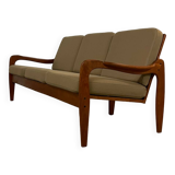 Teak sofa by Gelderland 1960s MCM MidCentury