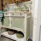Patinated buffet service