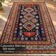 Handmade Caucasian Shirvan rug 229x140cm