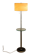 1930s Floor Nickel Lamp with Side Table – Functionalism, Bauhaus