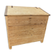 Raw wooden chest