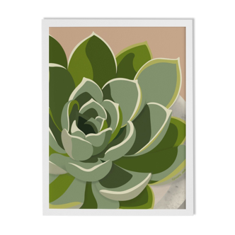 Illustration "Succulent #3" par Noums Atelier