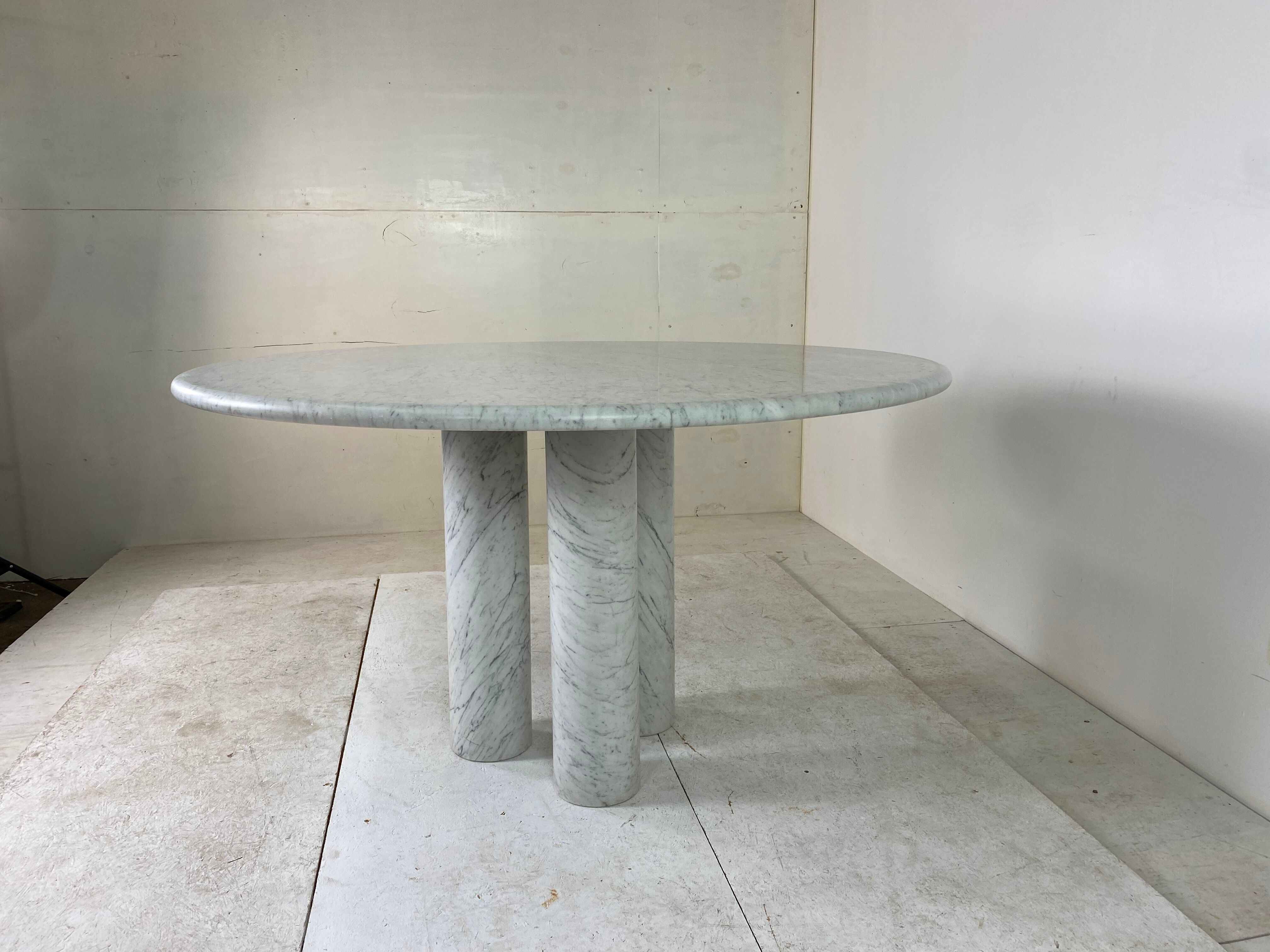 Vintage Marble Dining Table 1970